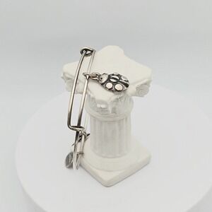 ALEX & ANI 'Ladybug' Bracelet Expandable Charm Bangle Silver Finish‎ Made In USA